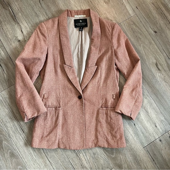 Scotch & Soda Women's Blazer in Dusty Pink - Picture 1 of 9